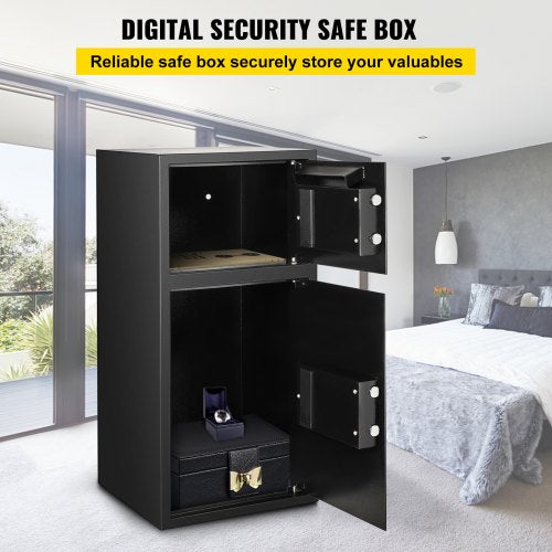 Large Double Door Security Safe Box 26 Cubic Feet Steel Safe Box Strong Box