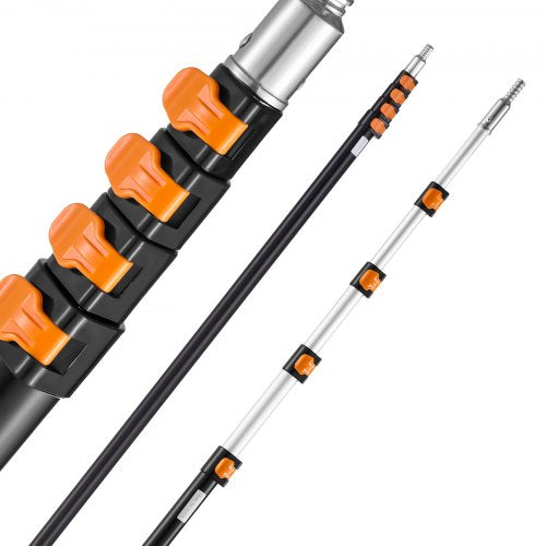 Telescoping Pole 7 to 30 FT Pole Extension MultiPurpose Pole Sturdy
