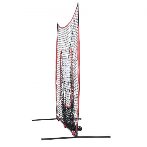 7x7 ft Baseball Softball Practice Net Portable Baseball Training Net