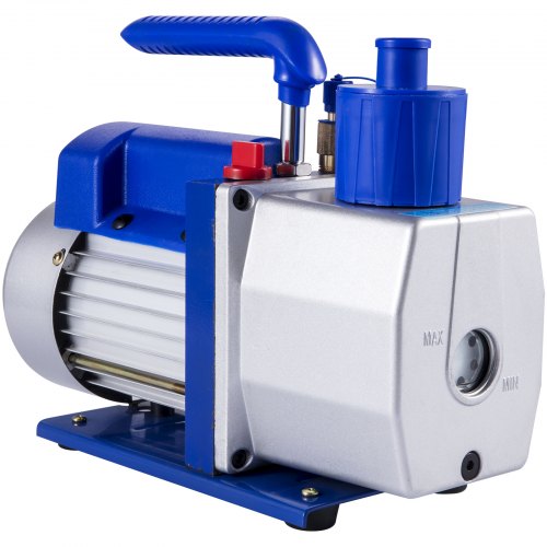 Vacuum Pump 7 CFM 12 HP Single Stage Air Conditioning Vacuum Pump for R12