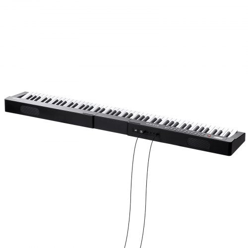 88 Key Digital Piano Keyboard Semi Weighted Keys Full Size Electric