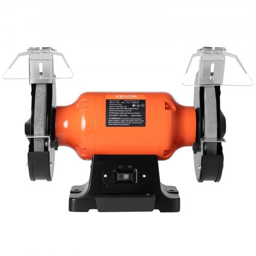 Bench Grinder 8inch Single Speed Bench Grinder 3450RPM HighSpeed Table
