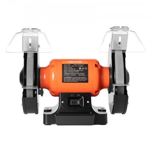 Bench Grinder 8inch Single Speed Bench Grinder 3450RPM HighSpeed Table