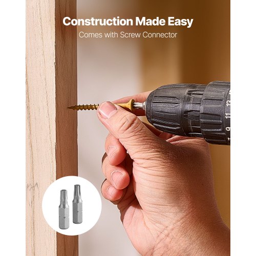 Wood Screws 350 PCS 8 x 2Inch AntiRust Coated Exterior Deck Screw