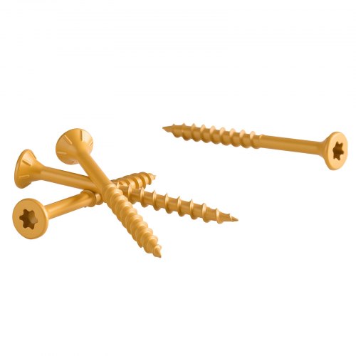 Wood Screws 350 PCS 8 x 2Inch AntiRust Coated Exterior Deck Screw