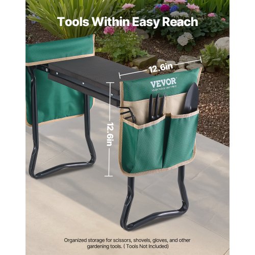 Garden Kneeler and Seat 8 in Wide Kneeling Pad Heavy Duty Garden Kneeling
