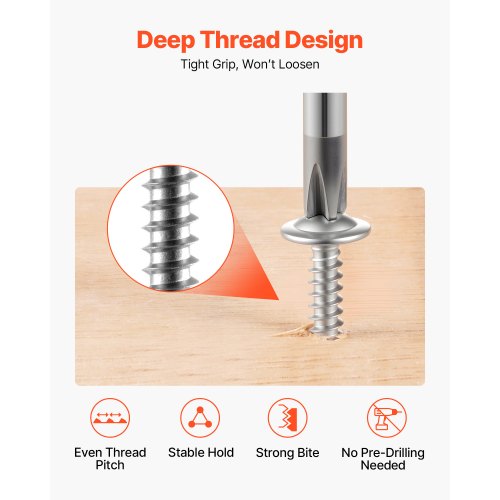 8 Self Drilling Wood Screws 34 Inch Long 350 PCS Truss Head Wood Screws