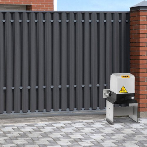 Sliding Gate Opener AC600 1400Lbs with 2 Remote Controls Move Speed 43ft Per Min