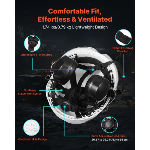 Industrial Safety Helmet ANSIISEA Z891 Approved ABS Hard Hat with Visor