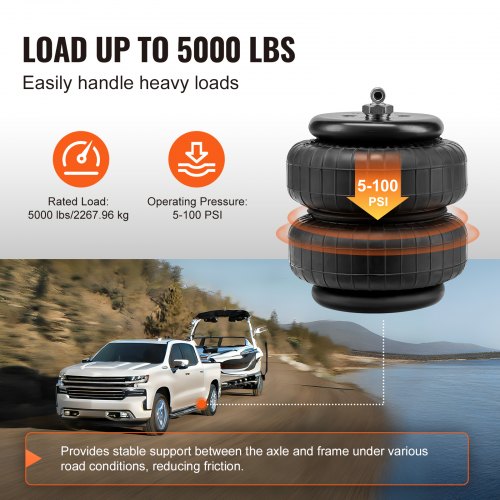 Air Bag Suspension Kit Air Springs Suspension Bag Kit Compatible with 20072018