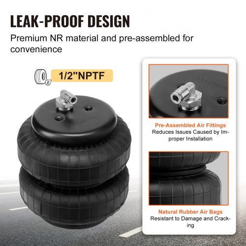 Air Bag Suspension Kit Air Springs Suspension Bag Kit Compatible with 20072018