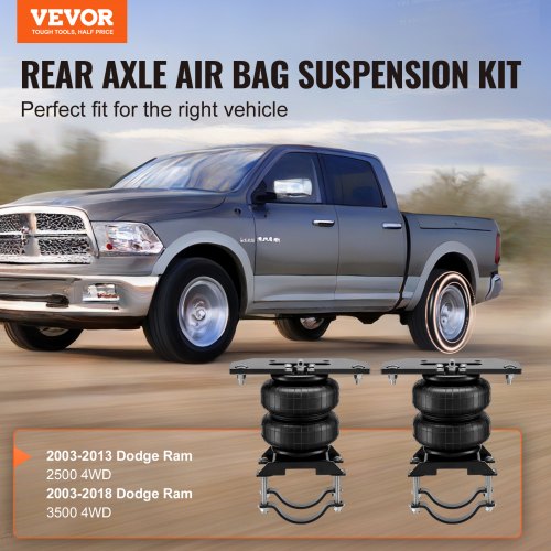 Air Bag Suspension Kit Air Springs Suspension Bag Kit Compatible with 20032013