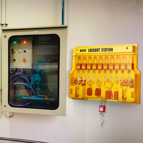 58 PCS Lockout Tagout Kits Electrical Safety Loto Kit Includes Padlocks