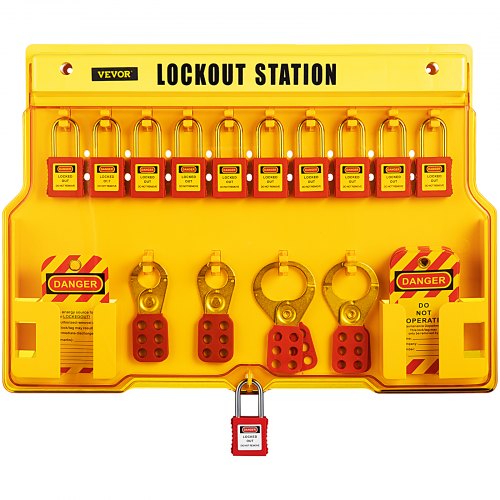 58 PCS Lockout Tagout Kits Electrical Safety Loto Kit Includes Padlocks