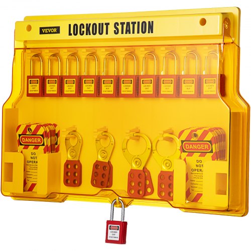 58 PCS Lockout Tagout Kits Electrical Safety Loto Kit Includes Padlocks