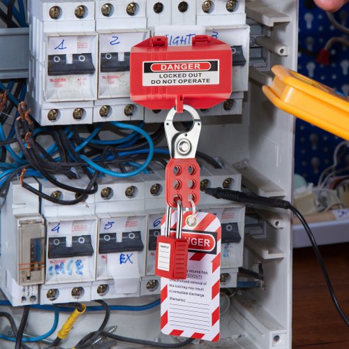 43 PCS Lockout Tagout Kits Electrical Safety Loto Kit Includes Padlocks 5
