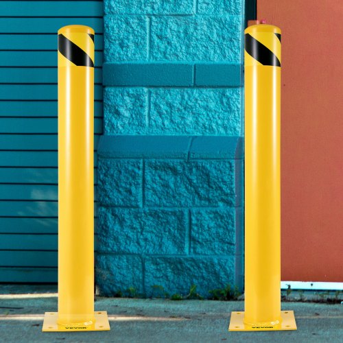 Safety Bollard 48x45 Safety Barrier Bollard 412 OD 48 Height Yellow