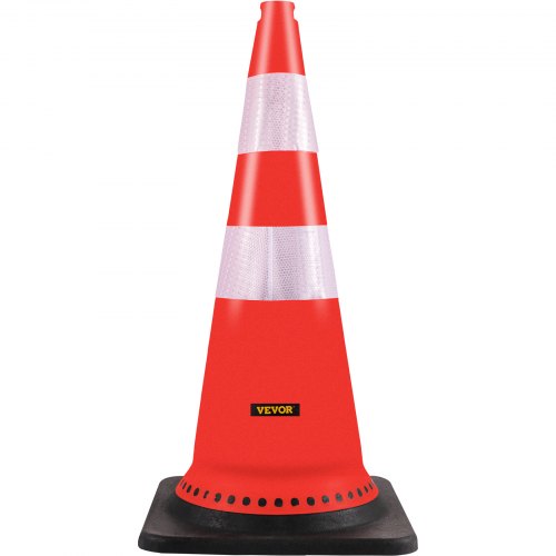Safety Cones 8 x 30 Traffic Cones PVC Orange Construction Cones