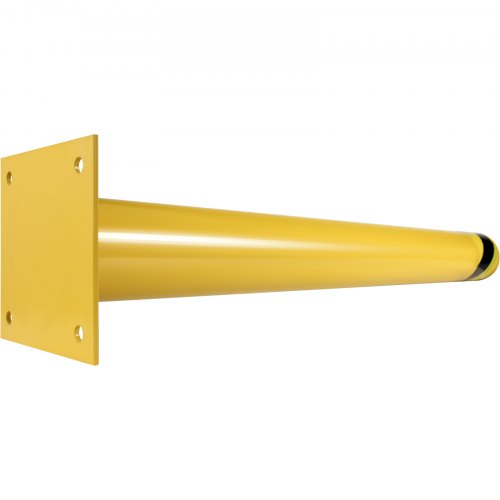 Safety Bollard 36 Inch Height Bollard Post 4.5 Inch Diameter Steel Pipe