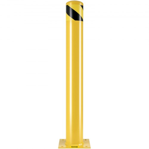 Safety Bollard 36 Inch Height Bollard Post 4.5 Inch Diameter Steel Pipe
