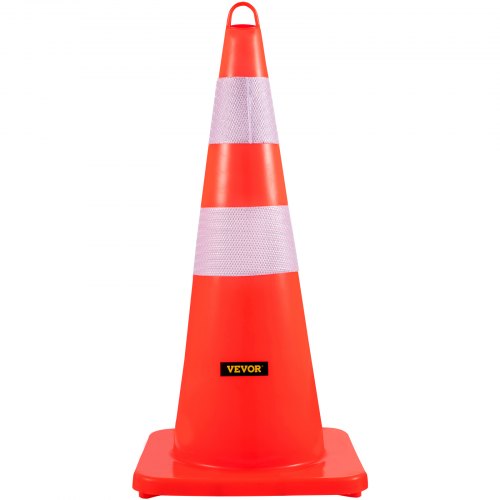 Safety Cones 10PCS 28 Traffic Cones PVC Orange Construction Cones 2