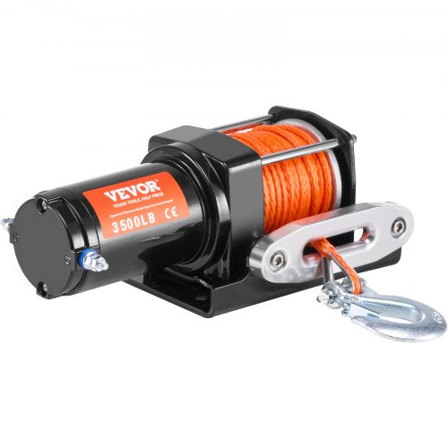 Electric Winch 3500 lb Line Pull Capacity 12V DC ATVUTV Winch with 316