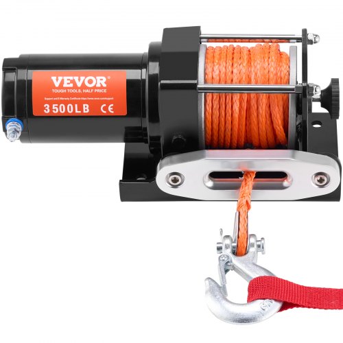 Electric Winch 3500 lb Line Pull Capacity 12V DC ATVUTV Winch with 316