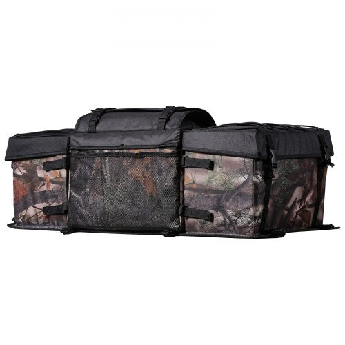 ATV Rear Storage Bag 68L ATV Rear Cargo Bag with Sponge Seat Cushion
