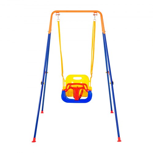 Swing Sets for Backyard 3in1 Toddler Swing Set with 4 Sandbags Foldable
