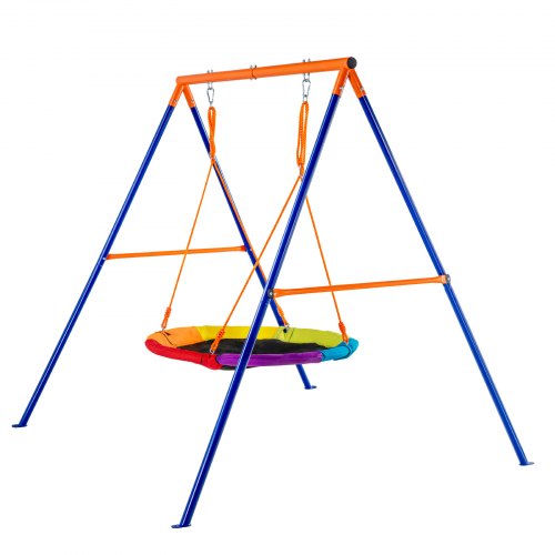 Swing Sets for Backyard 440lbs Load Capacity Swing Set 40 Saucer Swing