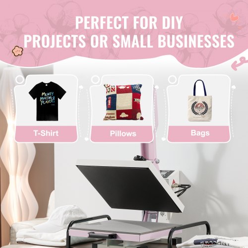 Heat Press 15 x 15 inch Digital Heat Press Machine Slide Out Heat Transfer