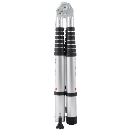 Telescoping Ladder 165FT AShape Aluminum Extension Ladder Lightweight
