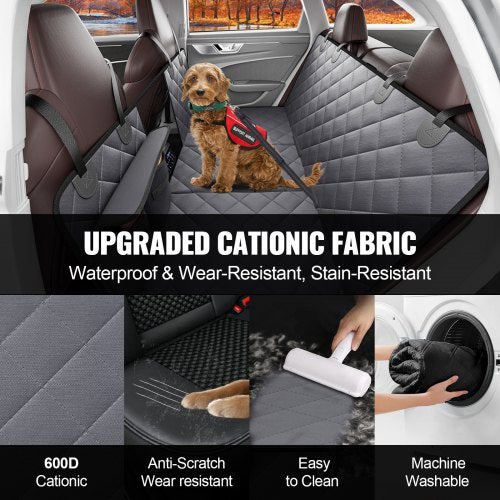 Dog Car Seat Cover for Back Seat 54 x 24 in Waterproof 600D for Cars – 610 MM