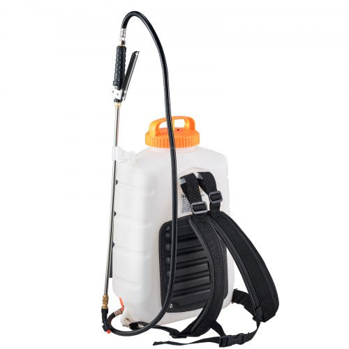 Battery Powered Backpack Sprayer 090 PSI Adjustable Pressure 4 Gallon