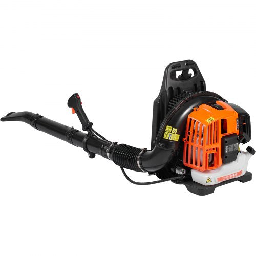 Backpack Leaf Blower 52CC 2Cycle Leaf Blower with 137L Fuel Tank 480CFM