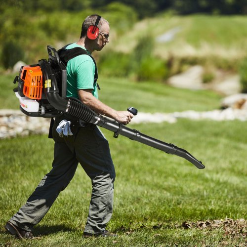 Backpack Leaf Blower 62CC 2Cycle Gas Leaf Blower 1110CFM Air Volume – 22 L