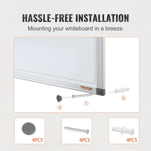 Calendar Whiteboard 36 x 24 Inches Magnetic Dry Erase Calendar Board