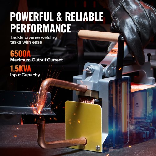 Portable Spot Welder 18inch Spot Welder Machine with 15KVA Input