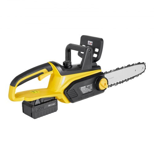Cordless Chainsaw 20V 12Inch Brushless Chainsaw Battery Powered 40Ah