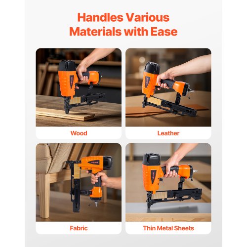 Pneumatic Staple Gun 16 Gauge 716inch Medium Crown Pneumatic Stapler 1