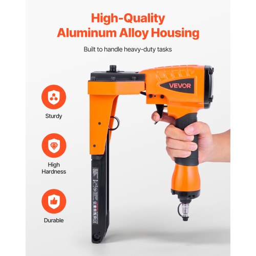 Pneumatic Carton Closing Stapler 13 Gauge Pneumatic Cardboard Staple Gun