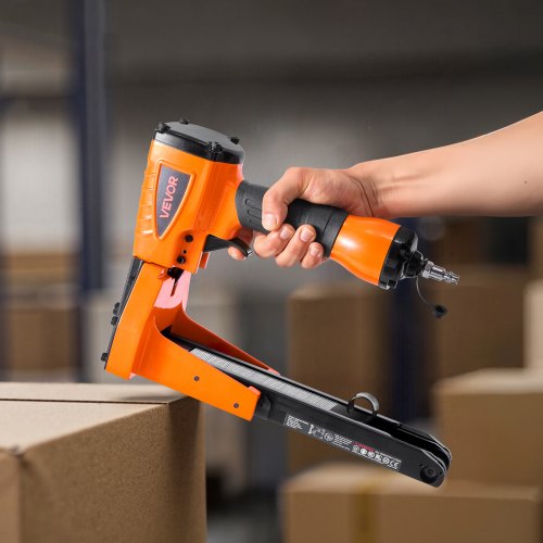 Pneumatic Carton Closing Stapler 13 Gauge Pneumatic Cardboard Staple Gun
