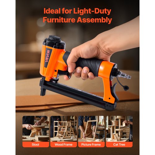Pneumatic Staple Gun 20 Gauge T50 Pneumatic Upholstery Stapler for 716