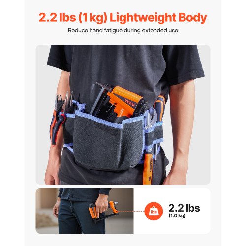 Pneumatic Staple Gun 21 Gauge Pneumatic Upholstery Stapler for 80 Series