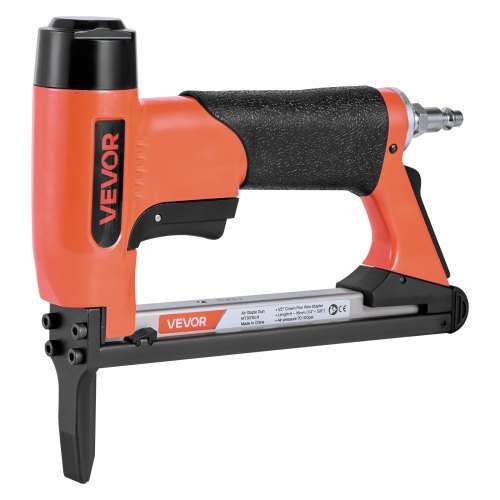 Pneumatic Staple Gun 21 Gauge LongNose Upholstery Stapler for 80 Series