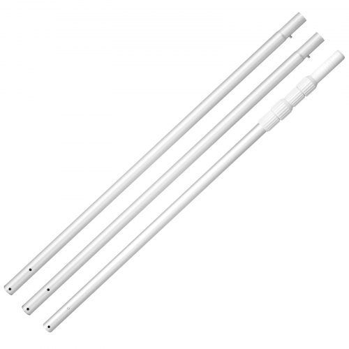 Pool Pole 34 to 15 Ft Telescoping Swimming Pool Cleaning Poles
