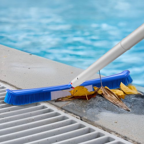 Swimming Pool Cleaning Kit Includes 2 Detachable Brush Heads 20 Inch 55