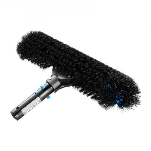 Pool Brush Head 20 Inch Scrub Brushes with Nylon Bristles and Aluminum Pole
