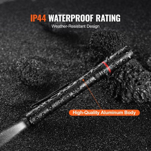 5.9 Inch Rechargeable Penlight 300 lumens 3 Lighting Modes Pocket Pen