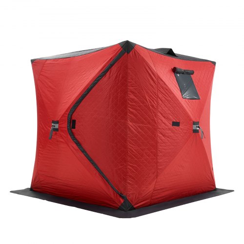 Portable Ice Shelter 34 Person Insulated PopUp Ice Fishing Tent 35